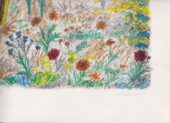 Litografia Michele Cascella ''Paesaggio Abruzzese'' Prova di Autore 1985.