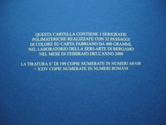 RENZO NUCARA - cartella 3 serigrafie originali firmate e numerate