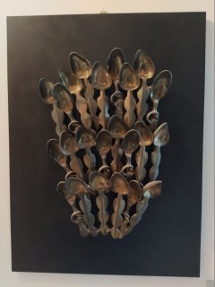 FERNANDEZ ARMAN multiplo bronzo Cucchiai africani