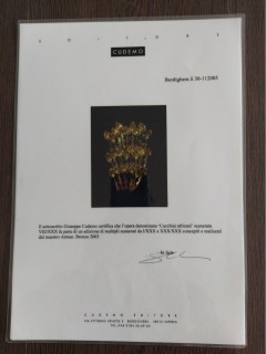 FERNANDEZ ARMAN multiplo bronzo Cucchiai africani