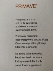 Primavera, di Alik Cavaliere
