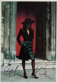 Helmut Newton - 2 Postcard firmate