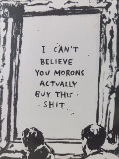 vendesi Litografia Bansky