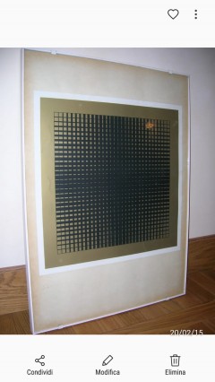 serigrafia Getulio Alviani