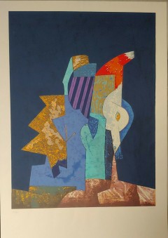 GIANNI DOVA - serigrafia con certificato di autenticità