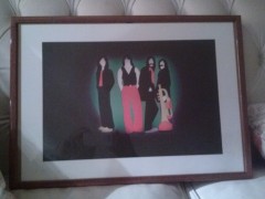 Marco Lodola litografia numerata e firmata-''The Beatles''.