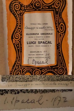 Luigi Spacal – Omaggio ai martiri delle risiere 