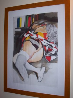 Grande Acquaforte/Acquatinta di Renato Guttuso