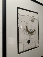Walter Valentini, Incisione in acquaforte, numerata 82/100, 30x40, cornice in legno nero