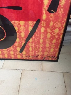 DANIEL SPOERRI - Serigrafia originale numerata e firmata a matita