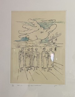 La mano misteriosa Giorgio de Chirico