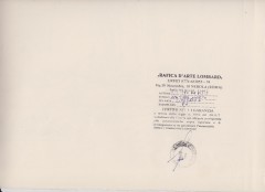Litografia Filippo De Pisis '' Natura morta'' con autentica.