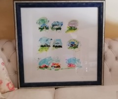 Mario Schiafano Case dolci 70 x 70 1988
