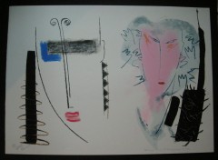 ANDRE VAN SCHUYLENBERG - litografia originale firmata a matita 