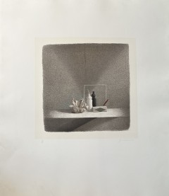 Litografia su pietra di Gianfranco Ferroni