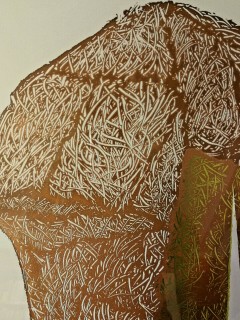 Gabriele Ortoleva, litografia 50x70. Es. 5/25 anno 1971