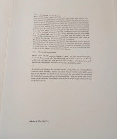 CASTELLANI - Libro d'artista -  La vita e la morte di Giulio Cesare (o) La tragedia di Giulio Cesare