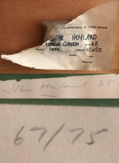 John Hoyland – Large Green