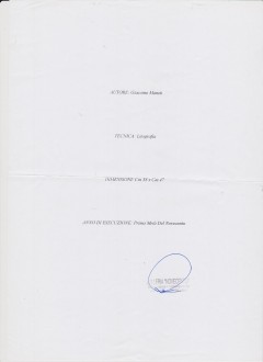 litografia di Giacomo Mnzù ''ritratto donna nuda''