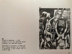 Renato Guttuso, tre litografie,  cartella completa Donne di Messina