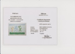 Riccardo Licata ''Venafro'' 2001 tiratura limitata 75.