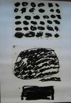 JANNIS KOUNELLIS - Litografia originale firmata e numerata a matita