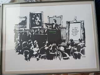 vendesi Litografia Bansky