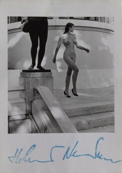 Helmut Newton - 2 Postcard firmate
