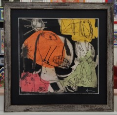 GIANFRANCO ASVERI - Puntasecca Collografia - C' Era Una Volta Il Corvo Giallo