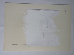 Mario Schifano - monocromo bianco