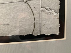Walter Valentini, Incisione in acquaforte, numerata 82/100, 30x40, cornice in legno nero