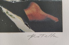 Mimmo Rotella Marylin decollage serigrafico