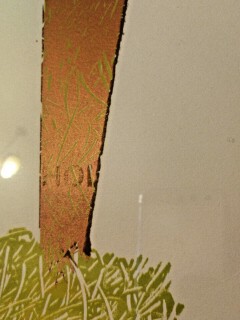 Gabriele Ortoleva, litografia 50x70. Es. 5/25 anno 1971